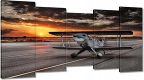 Képek 150x80 Repülőgép naplemente