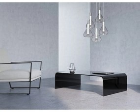 Fehér LED függőlámpa üveg búrával ø 55 cm Cipera – CINQUE