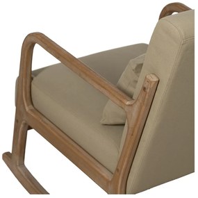 Bézs hinta fotel Weave – Ixia