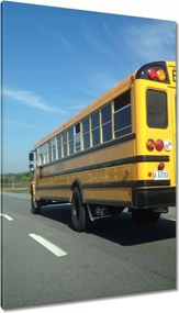 Vászonkép 80x120 Sárga Schoolbus