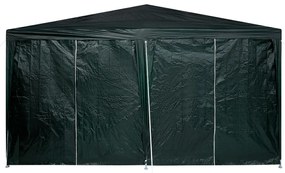Parti Sátor 8 Oldallal Zöld 4x4 m PE