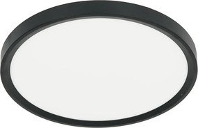 MILAGRO ML0439 MAQ Kerek Mennyezeti Lámpa Fekete LED IP20