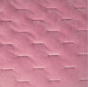 Bársonyos ágytakaró ASTRALIA, rózsaszín Méret: 200 x 220 cm
