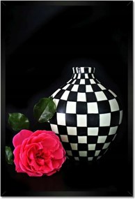 Poszterek keretben 40x60 Kockás váza