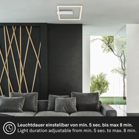 Briloner - LED mennyezeti lámpa szenzorral FRAME LED/14W/230V 3000K 30x32 cm matt króm