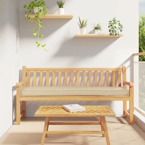 Palettapárnák padhoz 2 db Bézs 200x40x8 cm Oxford szövet