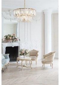 Maytoni MOD043PL-12G - Csillár láncon PUNTES 12xE14/40W/230V arany