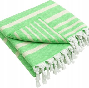 Strandtörölköző Rojtokkal A Szaunázáshoz 90X170 Egyiptomi Pamut