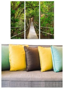 Kép szett 3 db-os 20x50 cm Forest – Wallity