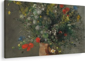 Kép - Auguste Renoir,  Flowers in a Vase, reprodukciók (90x60 cm)
