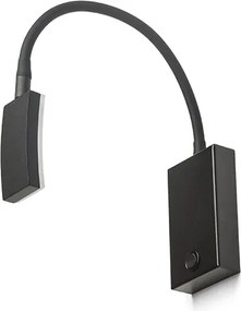 RENDL FRISCO W nástěnná černá 230V LED 4.2W 120° 3000K