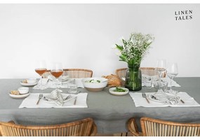 Len asztalterítő 140x300 cm Khaki – Linen Tales