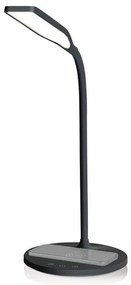 Nedis LTLGQ4M2BK - Dimmelhető lámpa vezeték nélküli töltéssel Qi LED/5,5W/230V 2700-6500K