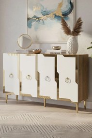 Seza 120 - Sapphire Oak, White, Gold