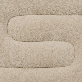 Bézs buklé puff – Ixia