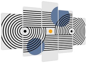 Kép - Minimalista absztrakció N⁰3 (150x105 cm)