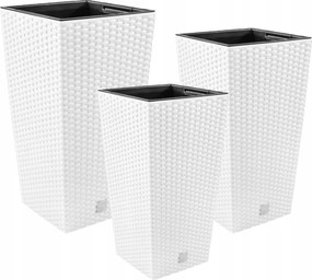 3x Rattan kaspó DRTS170 DRTS200 DRTS225 utántöltő