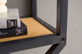 Design fali polc Maille 77 cm vad tölgy