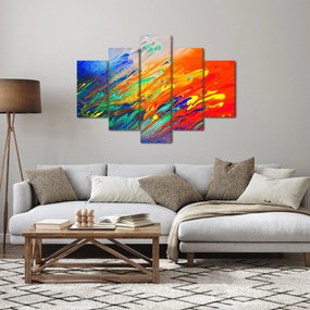 Kép - Színes absztrakció (150x105 cm)