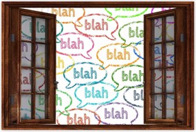 Poszterek 90x60 Blah Blah Blah