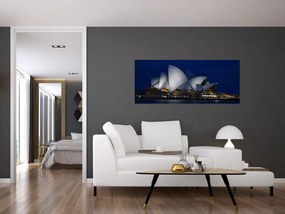 Sydney éjszakai kép (120x50 cm)