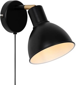 Nordlux Pop oldalfali lámpa 1x18 W fekete 2213641003