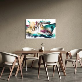 Kép - Akvarell tenger (90x60 cm)