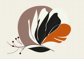 Poszter 100x70cm Növényi elegancia