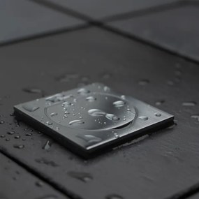 Brilagi - Kültéri beépített padló aljzat IP55 matt króm négyzet