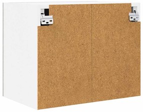 Függő szekrény Riga 2 pcs Beton szürke és fehér 50 x 31 x 40 cm