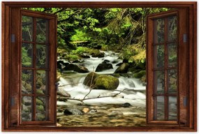 Poszterek 120x80 Patak a hegyekben