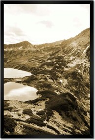 Poszterek keretben 40x60 Tátra Lengyel hegyek Kilátás