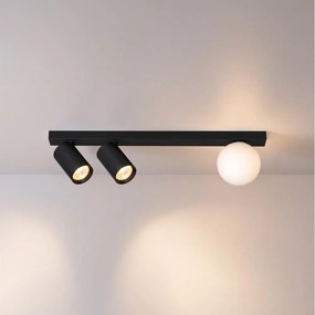 BRILAGI - SELE BALL spotlámpa 2xGU10/30W/230V + 1xG9/10W fekete