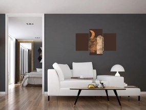 Kép - Narancssárga ívek N⁰2 (90x60 cm)