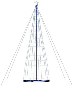 kék LED karácsonyfa 1534 LED 503 cm