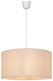 Csillár zsinóron ALBA 1xE27/15W/230V á. 40cm fehér