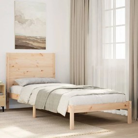 tömör fa extra hosszú ágykeret matrac nélkül 90 x 210 cm
