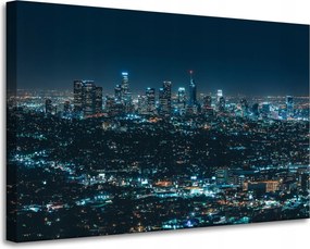 Vászonkép Építészet Los Angeles éjszaka 90X60 cm