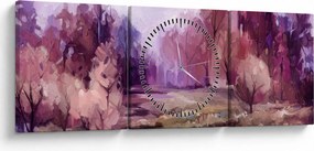 Kép - Őszi tájképfestés (órával) (90x30 cm)