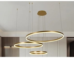 LED Dimmelhető csillár zsinóron LED/125W/230V 3000-6500K + távirányítás