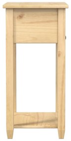 Corona tömör fenyőfa konzolasztal 55 x 35 x 73 cm