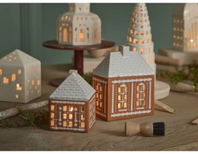 Kerámia gyertyatartó teamécseshez Gingerbread Lighthouse – Kähler Design