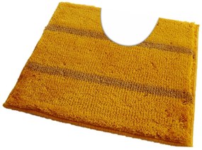 Fürdőszoba-szőnyeg IRSINA Sárga - Sárga / 50 x 50 cm WC kagyló elé, kivágással