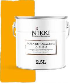 Konyhabútor Festék Szekrény Frontok Sárga Jelző RAL1003 Matt 2,5L