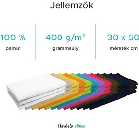 Classic bézs kis törölköző 30x50 cm, 100% pamut
