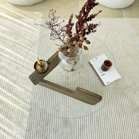 Mia - Walnut, Transparent