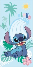 Disney Lilo és Stitch, A csillagkutya Sun fürdőlepedő, strand törölköző 70x140cm
