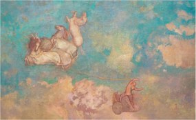 Fotótapéta Flizelin Dekoratív Hálószoba Pegazusok Mennyei 416x254