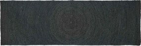 vidaXL Területszőnyegek Négyszögletes Sötétszürke 80 x 200 cm Juta
