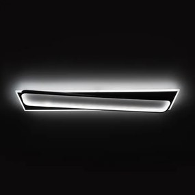 BRILAGI - LED dimmelhető mennyezeti lámpa OUTLINE LED/90W/230V 18x100 cm fehér/fekete + távirányító